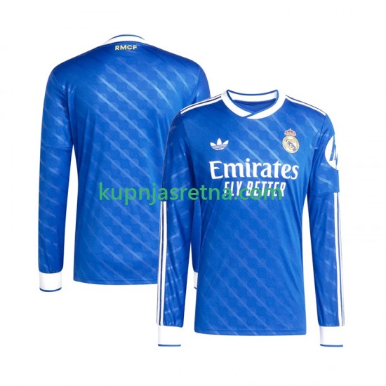 Muškarci Treći Dresova Real Madrid 2025-2026 Dugim Rukavima