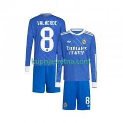 Dječja Treći Dresova Real Madrid Valverde 8 2025-2026 Dugim Rukavima Dječja Treći Dresova Real Madrid Valverde 8 2025-2026 Dugim Rukavima