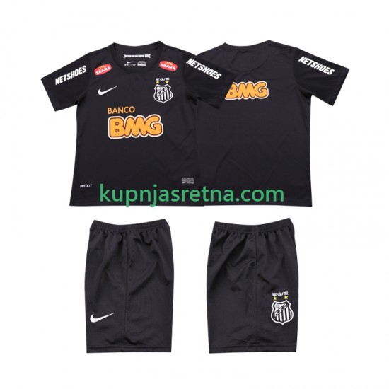 Dječja Gostujući Away Dresova Santos Retro Classic 2012 2013 Kratkih Rukava