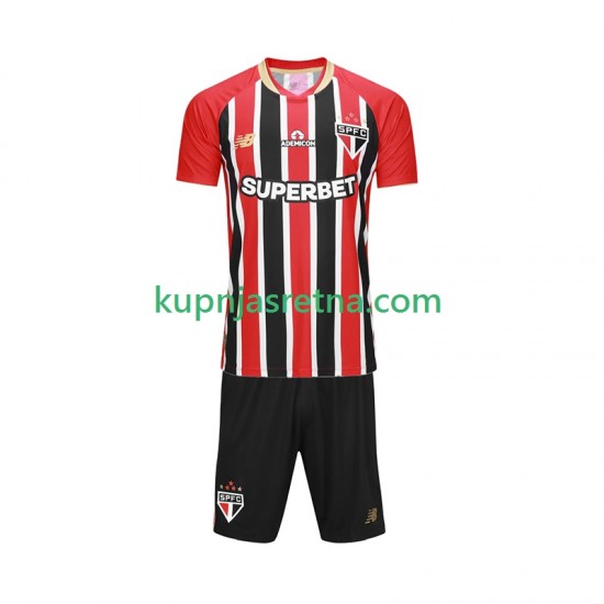 Dječja Gostujući Away Dresova Sao Paulo 2025-2026 Kratkih Rukava