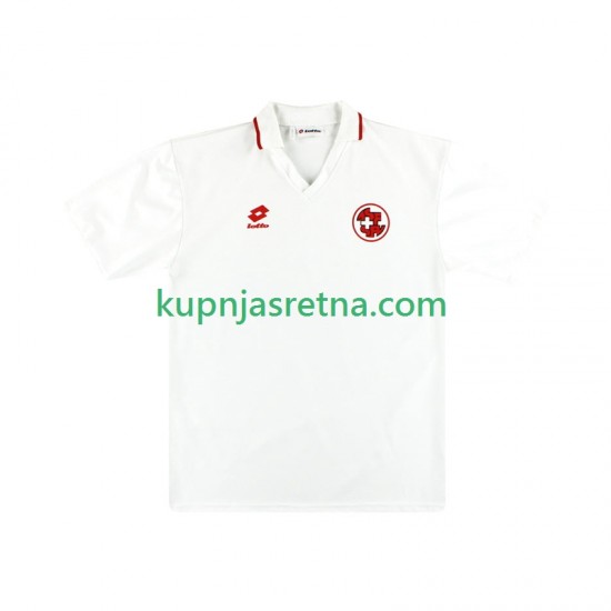 Muškarci Gostujući Away Dresova Švicarska Retro 1994 Kratkih Rukava