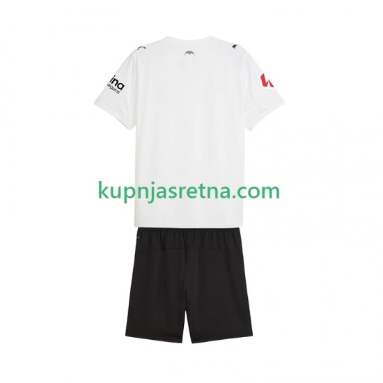Dječja Domaći Home Dresova Valencia CF 2025-2026 Kratkih Rukava