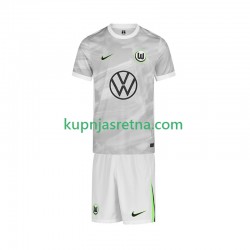 Dječja Gostujući Away Dresova VfL Wolfsburg 2025-2026 Kratkih Rukava