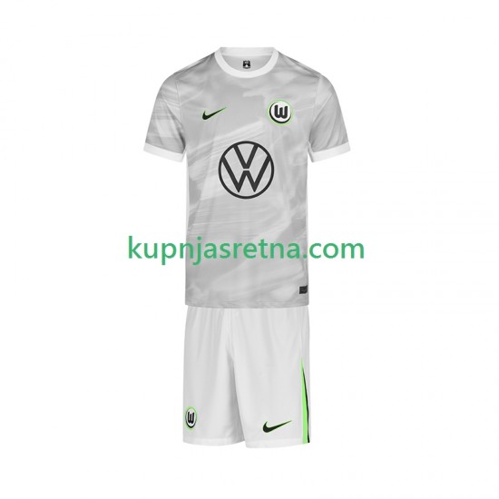 Dječja Gostujući Away Dresova VfL Wolfsburg 2025-2026 Kratkih Rukava