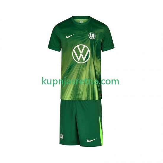 Dječja Domaći Home Dresova VfL Wolfsburg 2025-2026 Kratkih Rukava