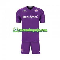 Dječja Domaći Home Dresova ACF Fiorentina 2024-2025 Crvena Kratkih Rukava