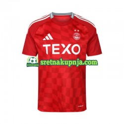 Muškarci Domaći Home Dresova Aberdeen 2024-2025 Crvena Kratkih Rukava Muškarci Domaći Home Dresova Aberdeen 2024-2025 Crvena Kratkih Rukava