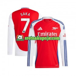 Muškarci Domaći Home Dresova Arsenal Bukayo Saka 7 2024-2025 Crvena Dugim Rukavima
