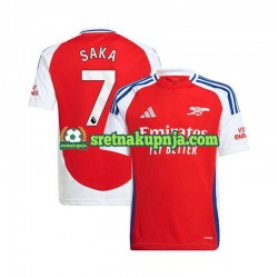 Muškarci Domaći Home Dresova Arsenal Bukayo Saka 7 2024-2025 Crvena Kratkih Rukava