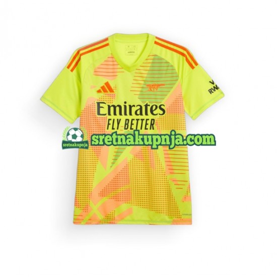 Muškarci Domaći Home Golmanski Dresova Arsenal 2024-2025 Kratkih Rukava