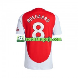 Muškarci Domaći Home Dresova Arsenal Martin Odegaard 8 2024-2025 Crvena Kratkih Rukava