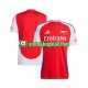 Muškarci Domaći Home Dresova Arsenal 2024-2025 Crvena Kratkih Rukava