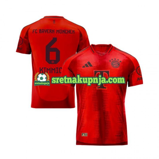 Muškarci Domaći Home Dresova FC Bayern München Joshua Kimmich 10 2024-2025 Crvena Kratkih Rukava