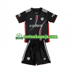Dječja Treći Dresova River Plate 2024-2025 Crno Kratkih Rukava Dječja Treći Dresova River Plate 2024-2025 Crno Kratkih Rukava