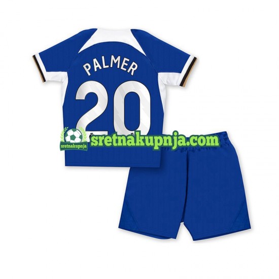 Dječja Domaći Home Dresova Chelsea Cole Palmer 20 2023-2024 Plava Kratkih Rukava