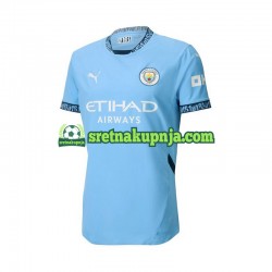 Muškarci Domaći Home Dresova Manchester City 2024-2025 Plava Kratkih Rukava