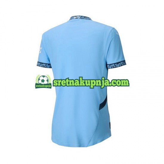 Muškarci Domaći Home Dresova Manchester City 2024-2025 Plava Kratkih Rukava