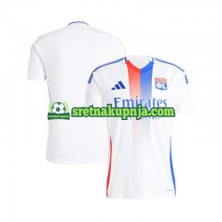 Muškarci Domaći Home Dresova Olympique Lyonnais 2024-2025 Bijela Kratkih Rukava