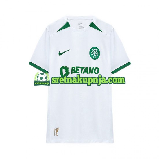 Muškarci Domaći Home Dresova Sporting CP 60th Anniversary 2024 Kratkih Rukava