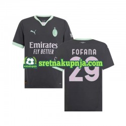 Muškarci Treći Dresova AC Milan Fofana 29 2024-2025 Kratkih Rukava