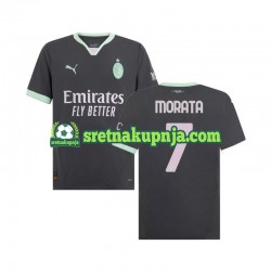 Muškarci Treći Dresova AC Milan Morata 7 2024-2025 Kratkih Rukava