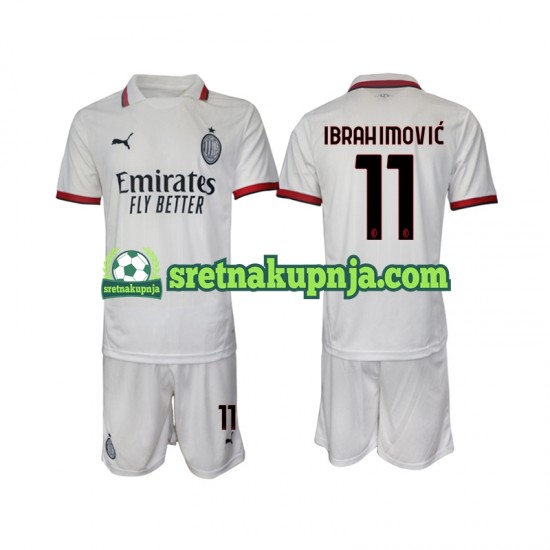 Dječja Gostujući Away Dresova AC Milan ibrahimovic 11 2024-2025 Kratkih Rukava
