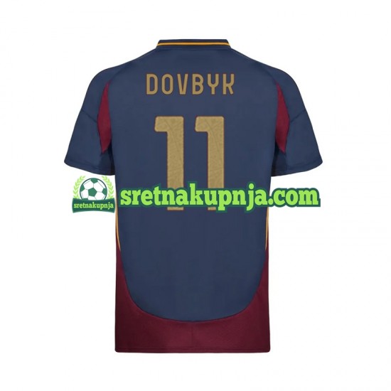 Muškarci Treći Dresova Roma Artem Dovbyk 11 2024-2025 Kratkih Rukava