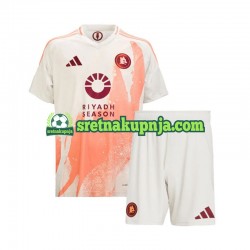 Dječja Gostujući Away Dresova Roma 2024-2025 Kratkih Rukava Dječja Gostujući Away Dresova Roma 2024-2025 Kratkih Rukava