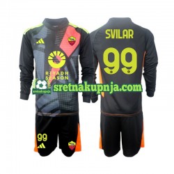 Dječja Domaći Home Golmanski Dresova Roma Mile Svilar 99 2024-2025 Dugim Rukavima Dječja Domaći Home Golmanski Dresova Roma Mile Svilar 99 2024-2025 Dugim Rukavima