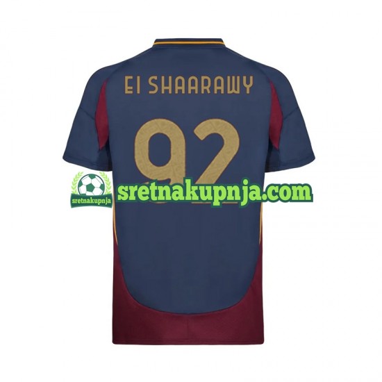 Muškarci Treći Dresova Roma Stephan El Shaarawy 92 2024-2025 Kratkih Rukava