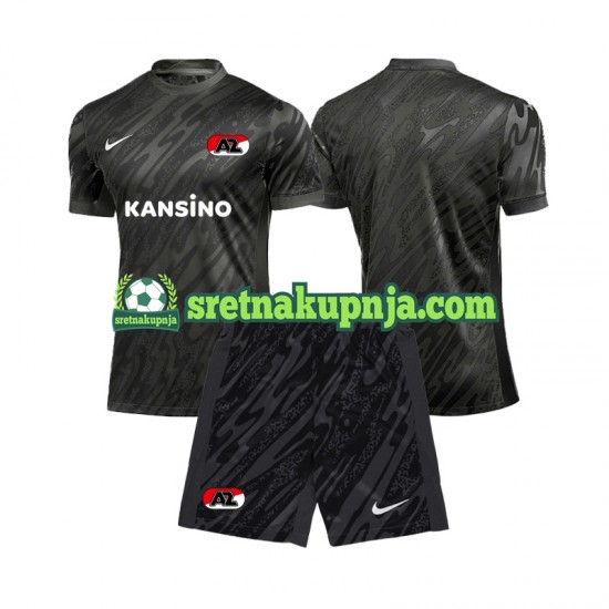Dječja Gostujući Away Golmanski Dresova AZ Alkmaar 2024-2025 Kratkih Rukava