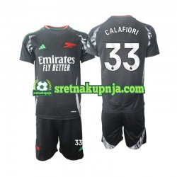 Dječja Gostujući Away Dresova Arsenal Calafiori 33 2024-2025 Kratkih Rukava