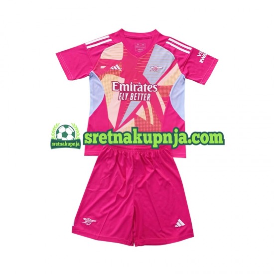 Dječja Gostujući Away Golmanski Dresova Arsenal 2024-2025 Kratkih Rukava