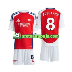Dječja Domaći Home Dresova Arsenal Odegaard 8 2024-2025 Kratkih Rukava