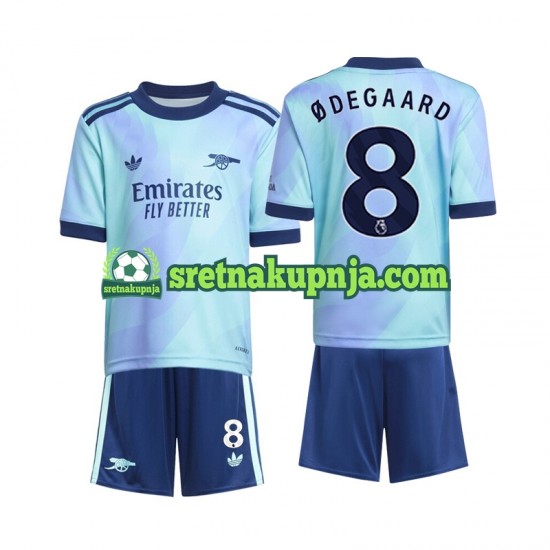 Dječja Treći Dresova Arsenal Odegaard 8 2024-2025 Kratkih Rukava