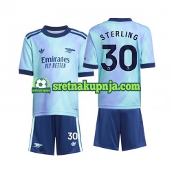 Dječja Treći Dresova Arsenal Sterling 30 2024-2025 Kratkih Rukava
