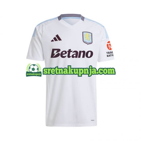 Muškarci Gostujući Away Dresova Aston Villa 2024-2025 Kratkih Rukava
