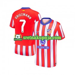 Muškarci Domaći Home Dresova Atlético Madrid Antoine Griezmann 7 2024-2025 Kratkih Rukava Muškarci Domaći Home Dresova Atlético Madrid Antoine Griezmann 7 2024-2025 Kratkih Rukava