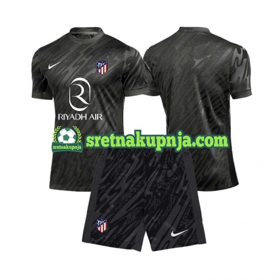Dječja Domaći Home Golmanski Dresova Atlético Madrid 2024-2025 Kratkih Rukava