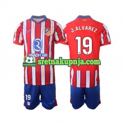 Dječja Domaći Home Dresova Atlético Madrid J.Alvarez 19 2024-2025 Kratkih Rukava Dječja Domaći Home Dresova Atlético Madrid J.Alvarez 19 2024-2025 Kratkih Rukava