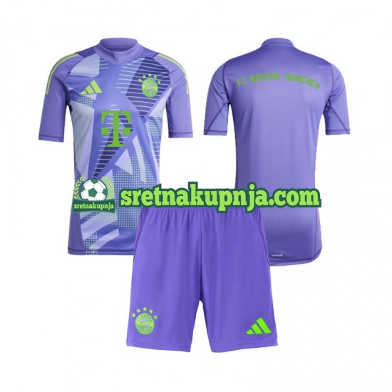 Dječja Gostujući Away Golmanski Dresova FC Bayern München 2024-2025 Kratkih Rukava