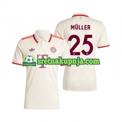 Muškarci Treći Dresova FC Bayern München Muller 25 2024-2025 Kratkih Rukava Muškarci Treći Dresova FC Bayern München Muller 25 2024-2025 Kratkih Rukava
