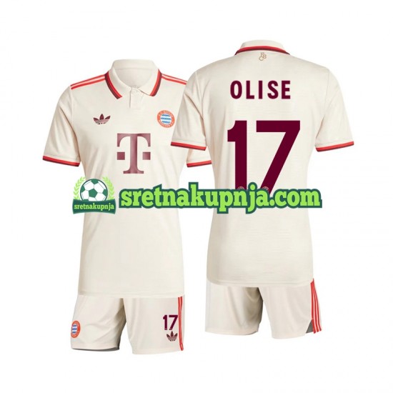 Dječja Treći Dresova FC Bayern München Olise 17 2024-2025 Kratkih Rukava