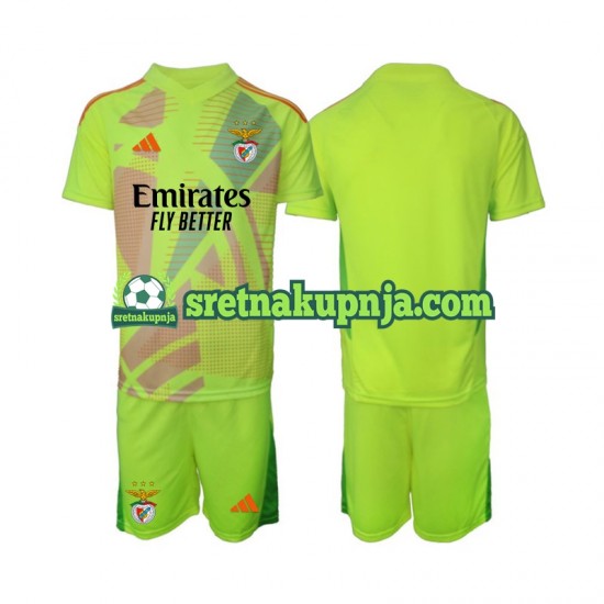 Dječja Domaći Home Golmanski Dresova Benfica 2024-2025 Kratkih Rukava