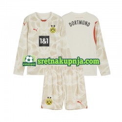 Dječja Domaći Home Golmanski Dresova Borussia Dortmund 2024-2025 Dugim Rukavima