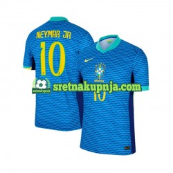 Muškarci Gostujući Away Dresova Brazil Neymar JR 10 2024 Kratkih Rukava
