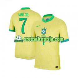 Muškarci Domaći Home Dresova Brazil VINI JR 7 2024 Kratkih Rukava