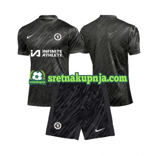 Dječja Gostujući Away Golmanski Dresova Chelsea 2024-2025 Kratkih Rukava