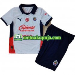 Dječja Gostujući Away Dresova Deportivo Guadalajara 2024-2025 Kratkih Rukava