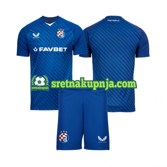 Dječja Domaći Home Dresova Dinamo Zagreb 2024-2025 Kratkih Rukava